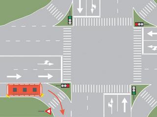 Conducatorul autobuzului trebuie sa respecte semnificatia: