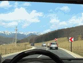 Se poate efectua depasirea in situatia data?