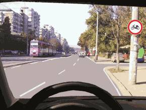 Indicatorul interzice accesul: