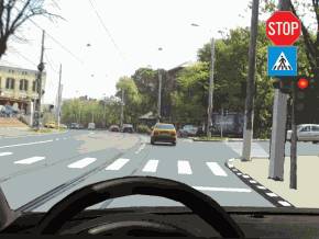 Ce veti respecta in intersectia prezentata?