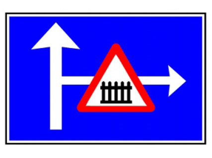 Cum trebuie sa procedezi la intalnirea panoului alaturat?