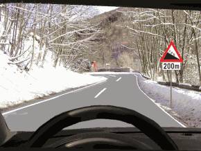 Indicatorul va avertizeaza ca urmeaza: