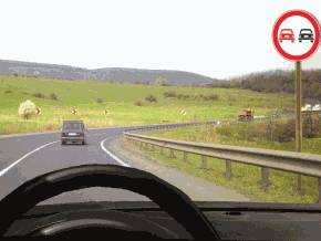 Indicatorul va interzice depasirea?